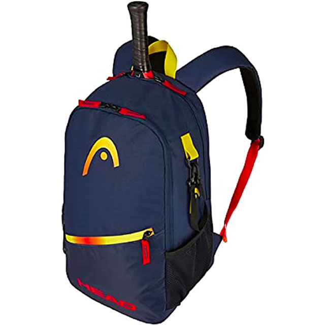 Head Racquetball & Pickleball Backpack / Racket Bag in Blue, Red and Yellow